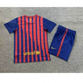 Camiseta Barcelona 1ª Equipación Retro 11/12 Niño Kit