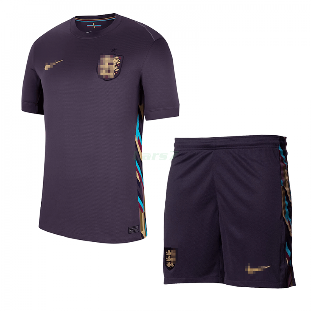 Camiseta Inglaterra 2ª Equipación 2024 Niño Kit