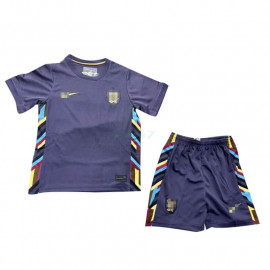 Camiseta Inglaterra 2024 Azul Marino Niño Kit
