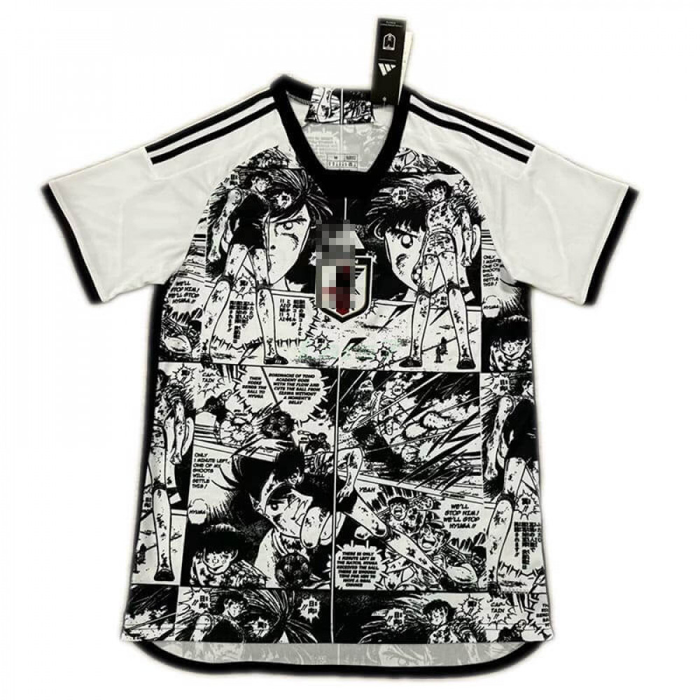 Camiseta Japón 2024 Anime Blanco/Negro