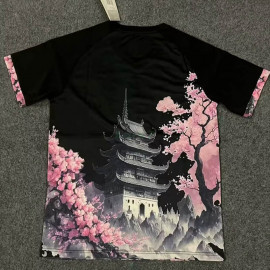 Camiseta Japón Especial Edición 2024 Negro/Rosa
