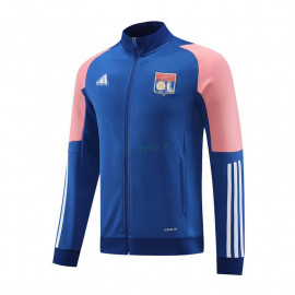 Chaqueta Olympique De Lyon 2023/2024 Azul/Rosa