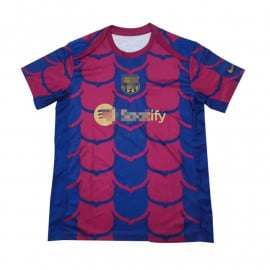 Camiseta Barcelona 2024/2025 Pre-Match Rojo/Azul