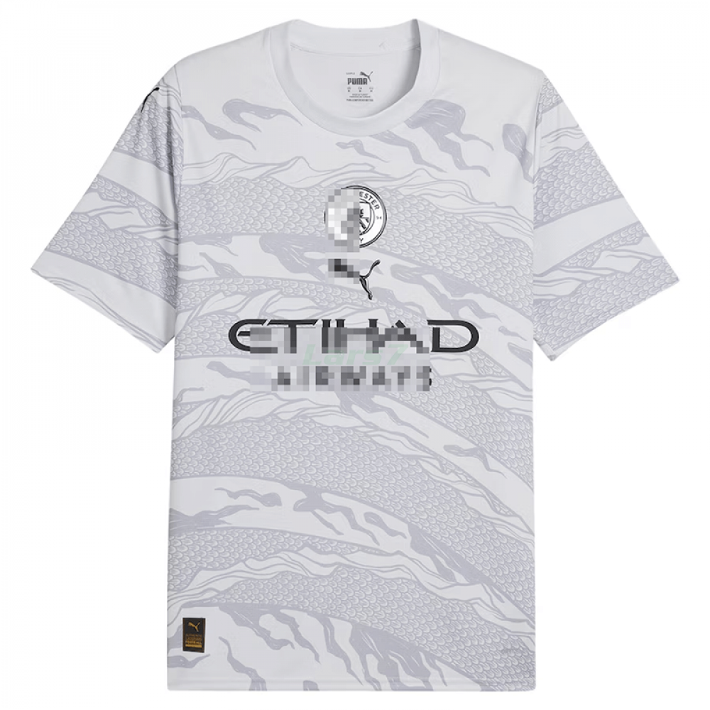 Camiseta Manchester City 2024/2025 Año Nuevo Chino Gris