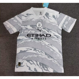 Camiseta Manchester City 2024/2025 Año Nuevo Chino Gris