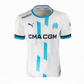 Camiseta Olympique Marsella 2024/2025 Blanco/Gris