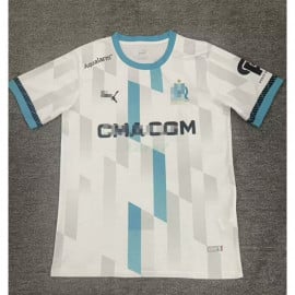 Camiseta Olympique Marsella 2024/2025 Blanco/Gris