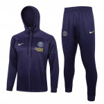 Chandal PSG 2024/2025 Con Capucha Morado Oscuro