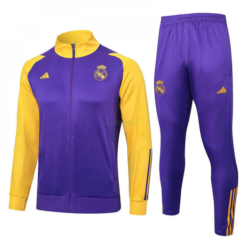 Chandal Real Madrid 2024/2025 Morado/Amarillo