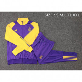 Chandal Real Madrid 2024/2025 Morado/Amarillo