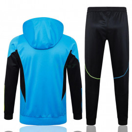 Sudadera de Entrenamiento Arsenal 2024/2025 Con Capucha Kit Azul/Negro