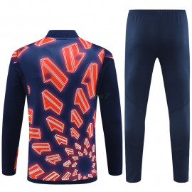 Sudadera De Entrenamiento Juventus 2024/2025 Kit Azul Marino/Rojo