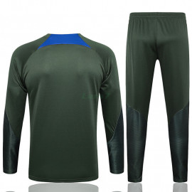 Sudadera De Entrenamiento PSG 2024/2025 Verde Oscuro