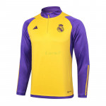 Sudadera De Entrenamiento Real Madrid 2024/2025 Amarillo/Morado