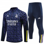 Sudadera De Entrenamiento Real Madrid 2024/2025 Kit Azul Marino/Morado