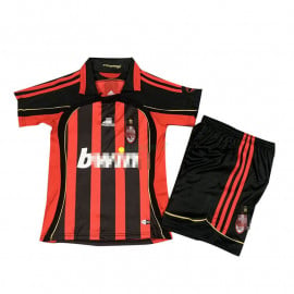 Camiseta AC Milan 1ª Equipación Retro 06/07 Niño Kit