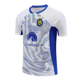 Camiseta de Entrenamiento Inter de Milán 2024/2025 Blanco/Azul