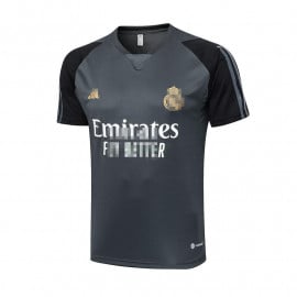 Camiseta de Entrenamiento Real Madrid 2024/2025 Verde Oscuro/Negro