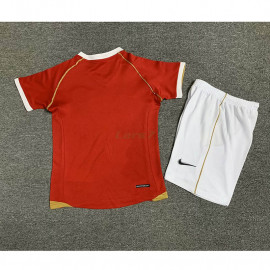 Camiseta Manchester United 1ª Equipación Retro 06/07 Niño Kit
