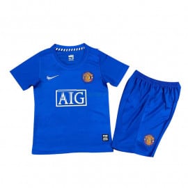 Camiseta Manchester United 2ª Equipación Retro 07/08 Niño Kit