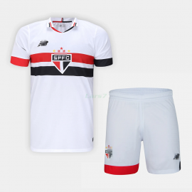 Camiseta São Paulo 1ª Equipación 2024/2025 Niño Kit