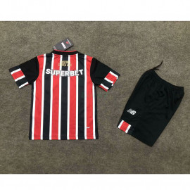 Camiseta São Paulo 2ª Equipación 2024/2025 Niño Kit