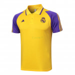 Polo Real Madrid 2024/2025 Amarillo/Morado