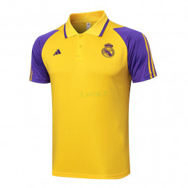 Polo Real Madrid 2024/2025 Amarillo/Morado