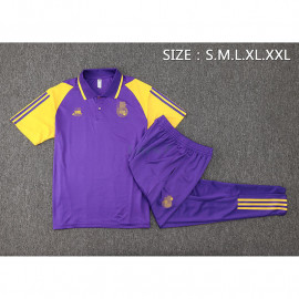 Polo Real Madrid 2024/2025 Morado/Amarillo