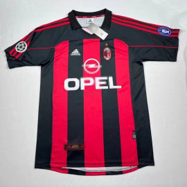 Camiseta AC Milan 1ª Equipación Retro 2000/01