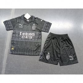 Camiseta AC Milan 4ª Equipación 2023/2024 Negro Niño Kit