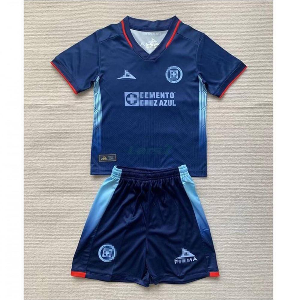 Camiseta Cruz Azul 3ª Equipación 2023/2024 Niño Kit