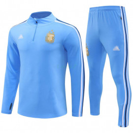 Sudadera de Entrenamiento Argentina 2024 Azul Claro