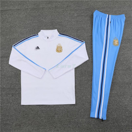 Sudadera de Entrenamiento Argentina 2024 Kit Blanco