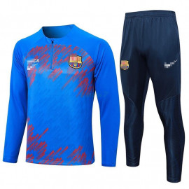 Sudadera de Entrenamiento Barcelona 2024/2025 Azul Real