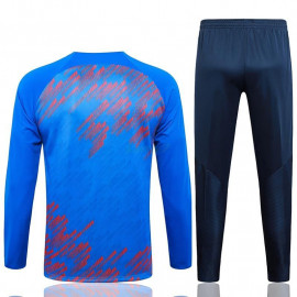 Sudadera de Entrenamiento Barcelona 2024/2025 Kit Azul Real