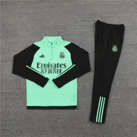 Sudadera de Entrenamiento Real Madrid 2024/2025 Verde/Negro