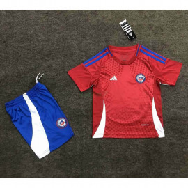 Camiseta Chile 1ª Equipación 2024 Niño Kit