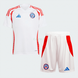 Camiseta Chile 2ª Equipación 2024 Niño Kit