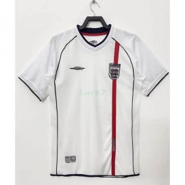 Camiseta Inglaterra 1ª Equipación Retro 2002