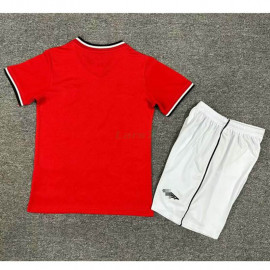 Camiseta Manchester United 1ª Equipación Retro 2000/02 Niño Kit