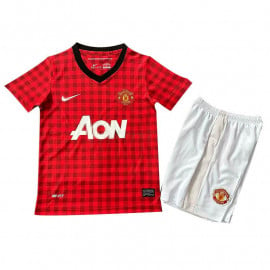 Camiseta Manchester United 1ª Equipación Retro 2012/13 Niño Kit