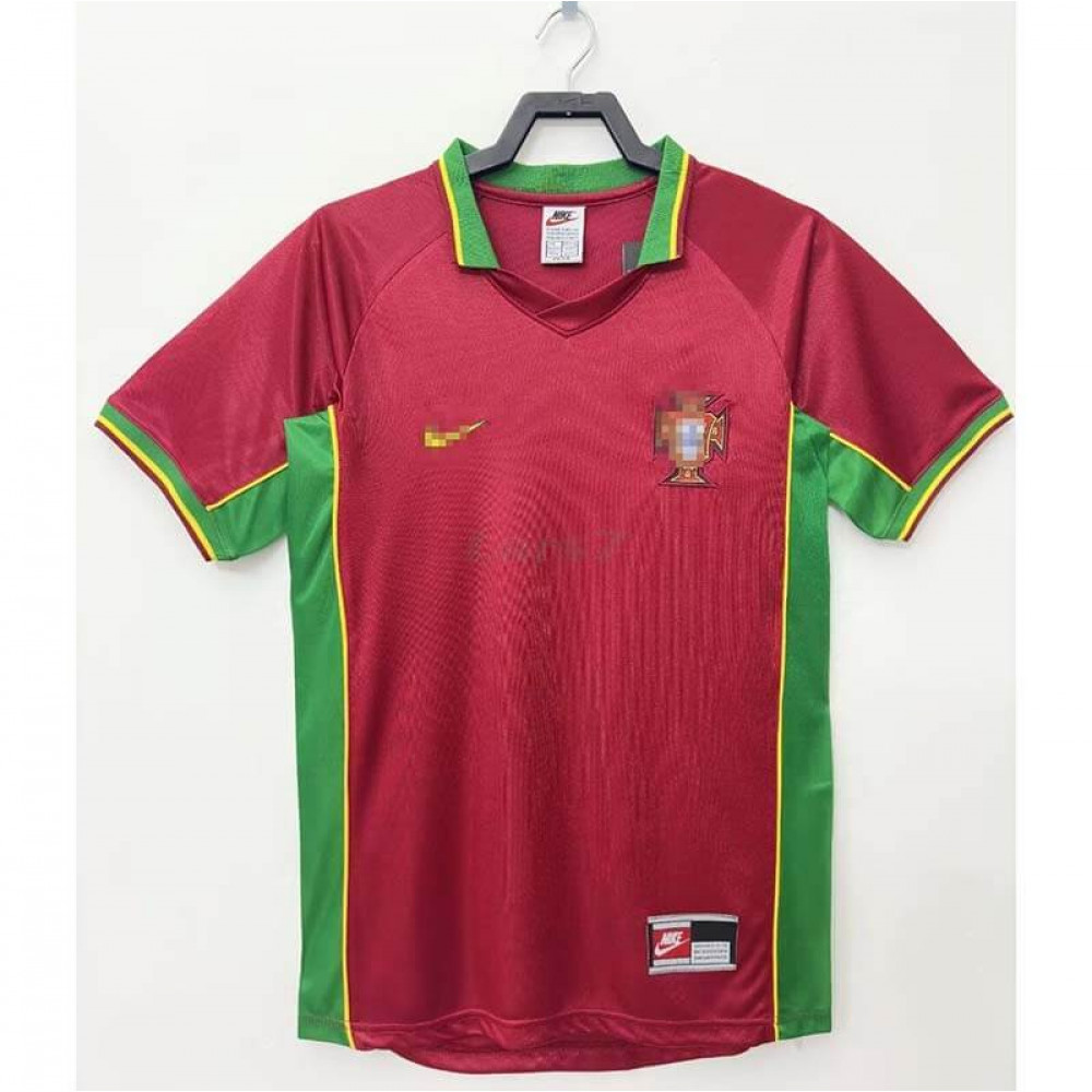 Camiseta Portugal 1ª Equipación Retro 1998