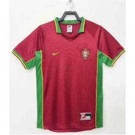 Camiseta Portugal 1ª Equipación Retro 1998