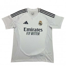 Camiseta Real Madrid 2024/2025 Blanco/Negro