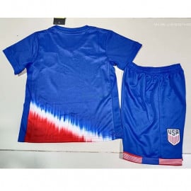 Camiseta EE.UU. 2ª Equipación 2024 Niño Kit