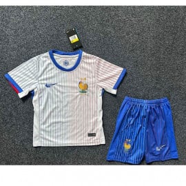 Camiseta Francia 2ª Equipación 2024 Niño Kit