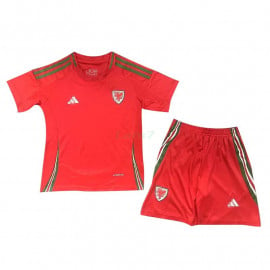 Camiseta Gales 1ª Equipación 2024 Niño Kit