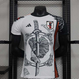 Camiseta Japón Especial Edición 2024 Blanco/Negro (EDICIÓN JUGADOR)