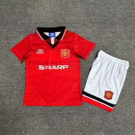 Camiseta Manchester United Primera Equipación Retro 1994/95 Niño Kit